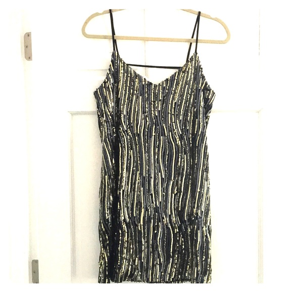 Eight Sixty Sequin Mini Dress - Picture 1 of 4